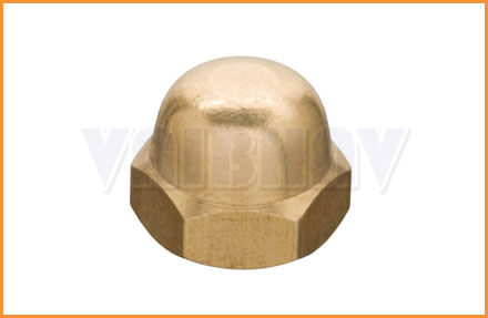 Brass Dome Nut