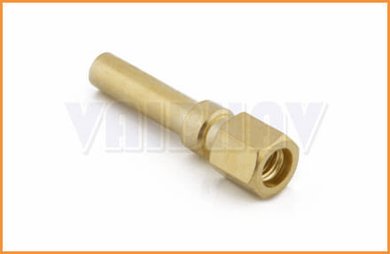 7 mm Hex Brass Precision Pin