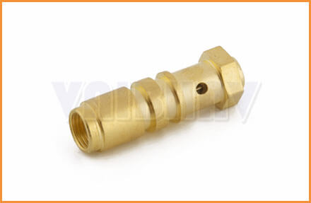 Brass Hex Precision Part